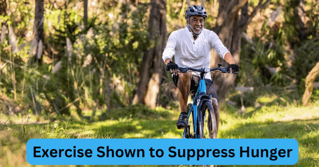 Moderate-Intensity Exercise Shown to Suppress Hunger